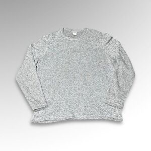 Sonoma Heather Grey Fleece Longsleeve Shirt 🌫️